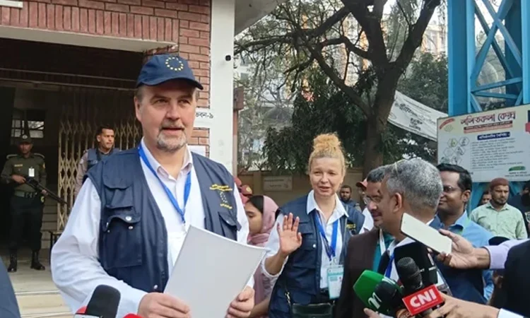 ভোটারদের ইতিবাচক উৎসাহ ও অংশগ্রহণ লক্ষ্য করেছে ইইউ