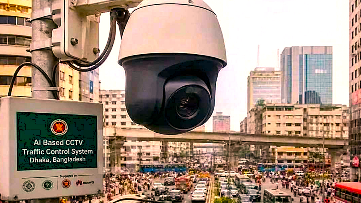 নতুন করে ঢাকার ১২০ মোড়ে বসছে এআই ক্যামেরা