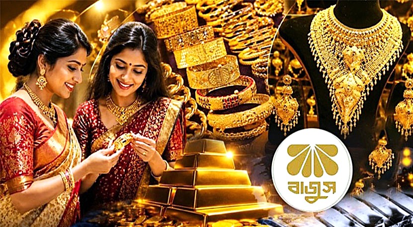 তিন দফা কমার পর এবার বাড়লো সোনার গহনার দাম